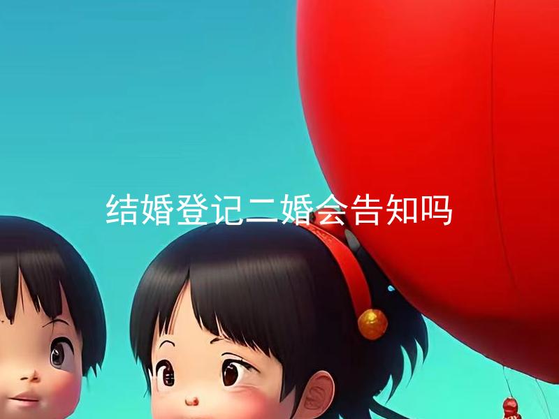 结婚登记二婚会告知吗