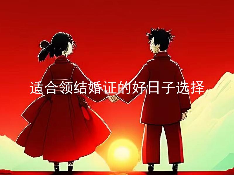 适合领结婚证的好日子选择