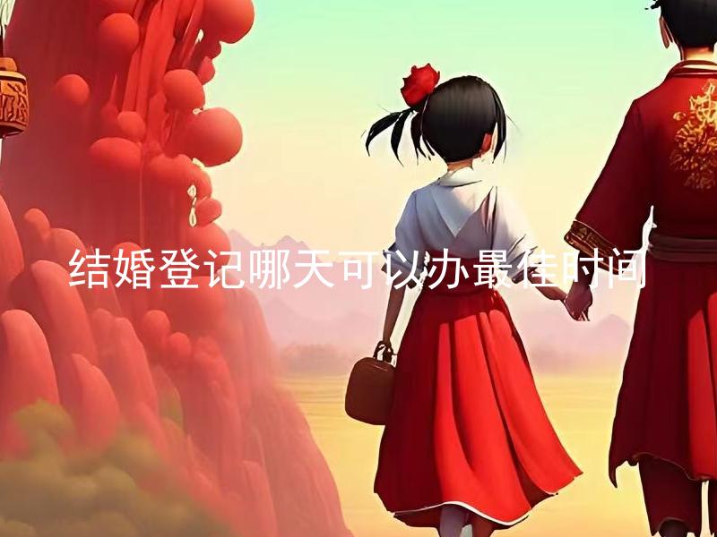 结婚登记哪天可以办最佳时间