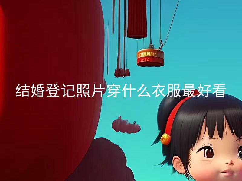 结婚登记照片穿什么衣服最好看