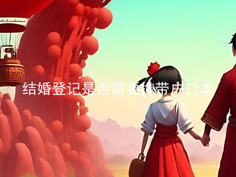 结婚登记是否需要携带户口本
