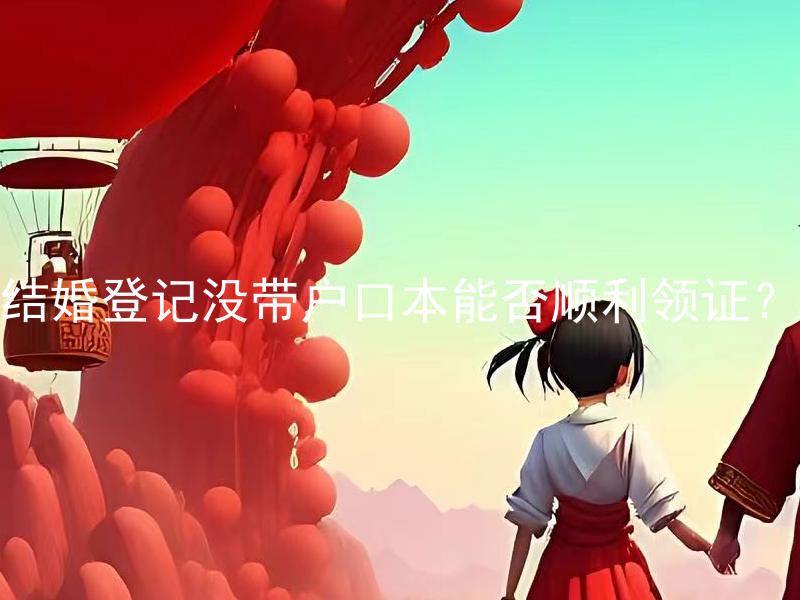 结婚登记没带户口本能否顺利领证？