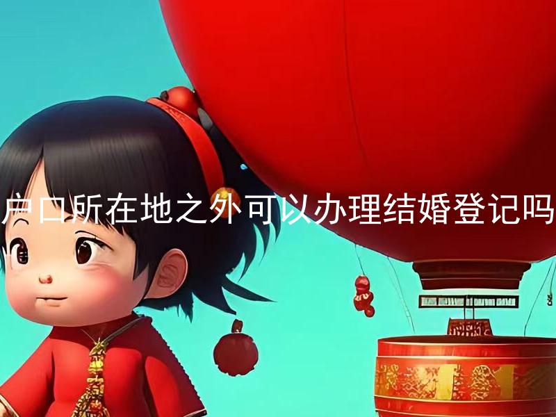 户口所在地之外可以办理结婚登记吗