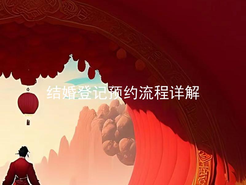 结婚登记预约流程详解
