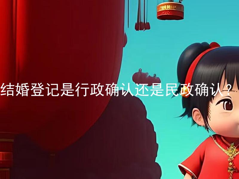 结婚登记是行政确认还是民政确认？