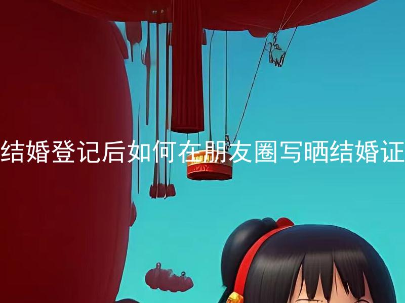 结婚登记后如何在朋友圈写晒结婚证