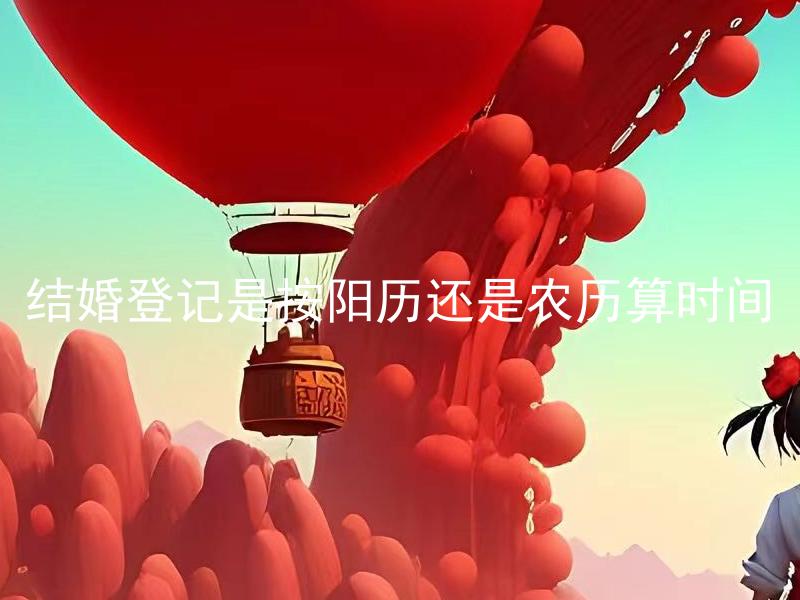 结婚登记是按阳历还是农历算时间