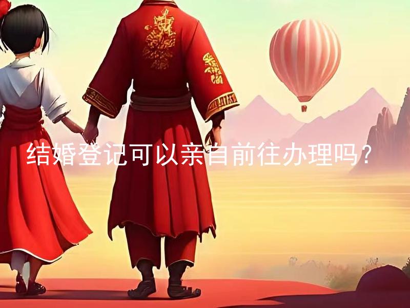 结婚登记可以亲自前往办理吗？ 结婚登记可以网上办理吗？