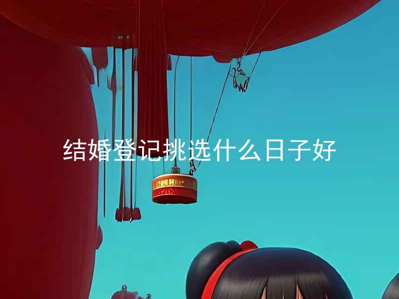 结婚登记挑选什么日子好