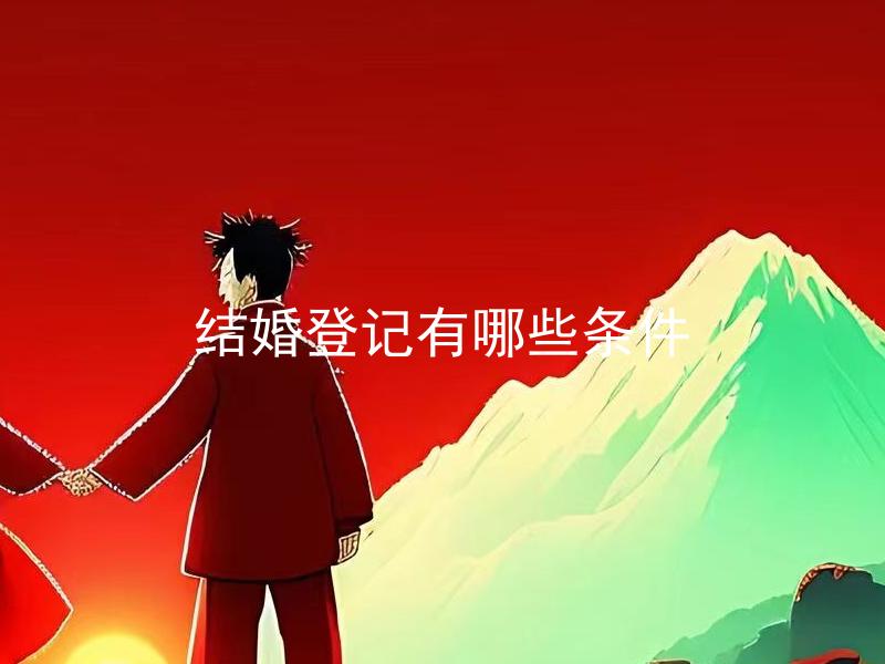 结婚登记有哪些条件