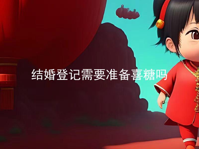 结婚登记需要准备喜糖吗