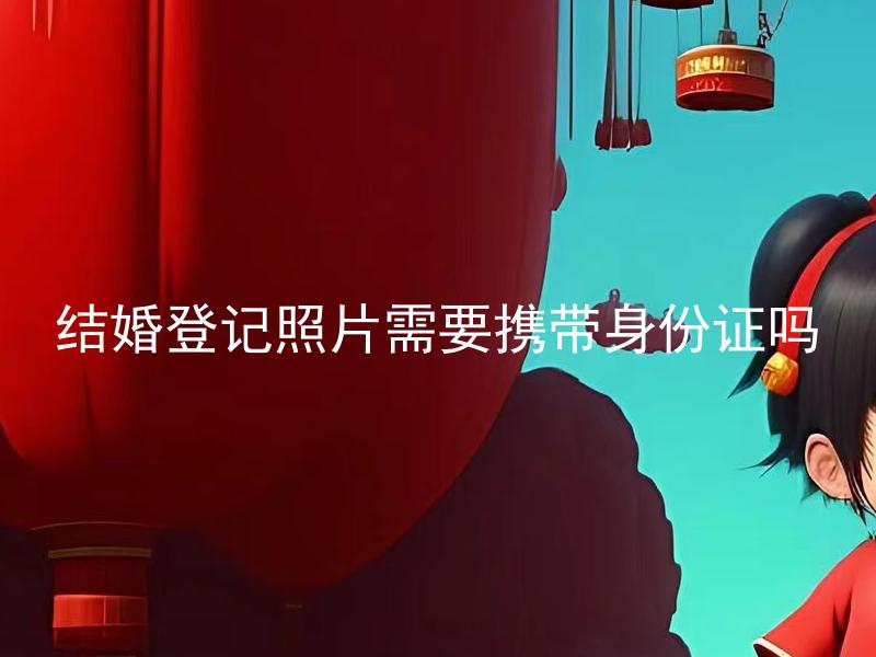 结婚登记照片需要携带身份证吗