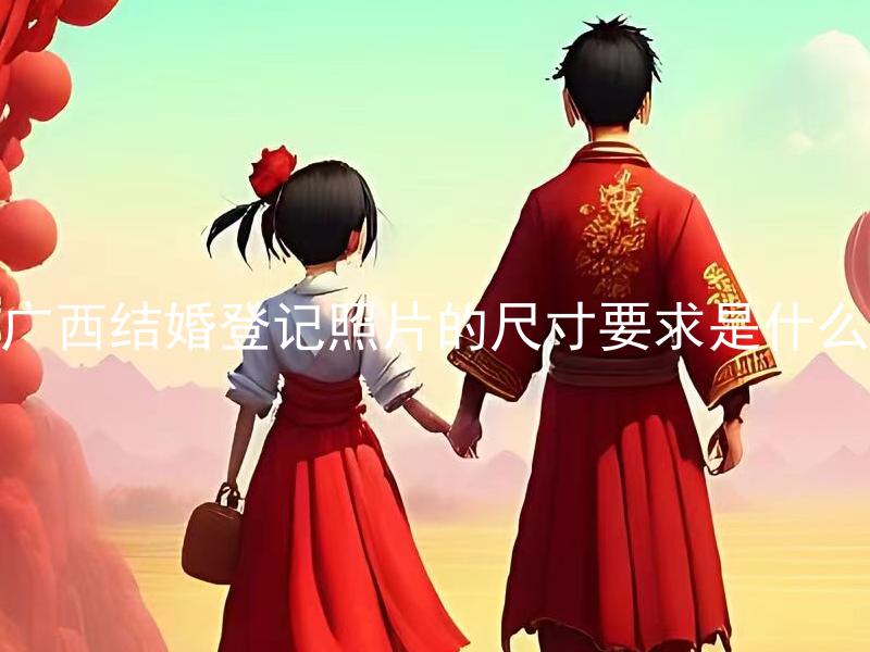 广西结婚登记照片的尺寸要求是什么 广西结婚登记照片需要注意的细节有哪些？