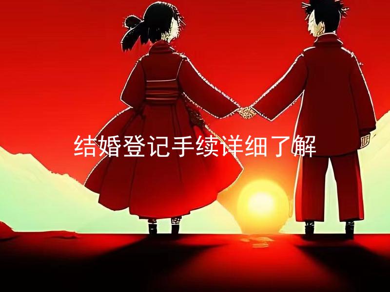 结婚登记手续详细了解