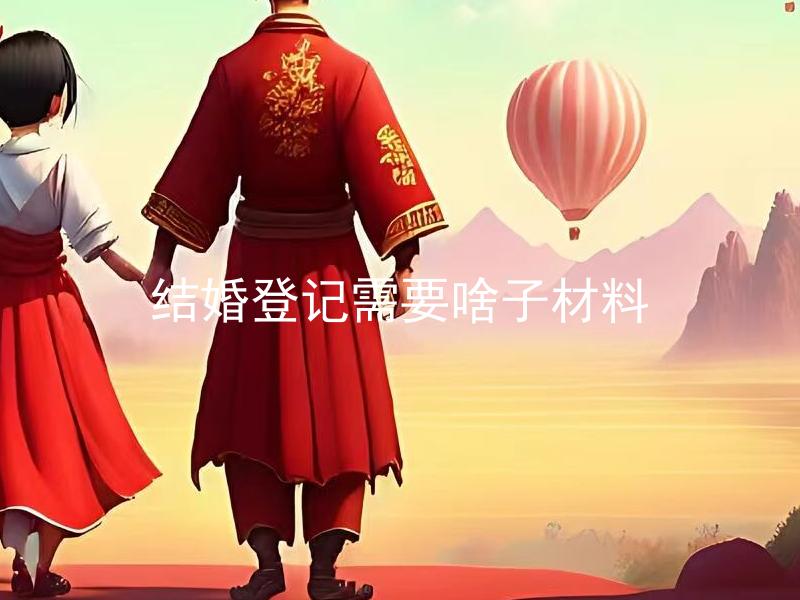 结婚登记需要啥子材料 结婚登记资料应该如何准备？
