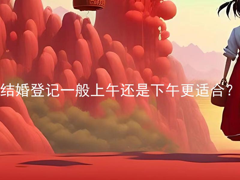 结婚登记一般上午还是下午更适合？ 到婚姻登记处挂号，早上和下午哪个时间段排队时间更短？