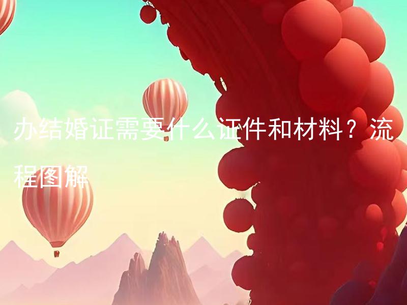 办结婚证需要什么证件和材料？流程图解 办理结婚证需要准备哪些文件和材料？具体办理流程怎样？流程图解