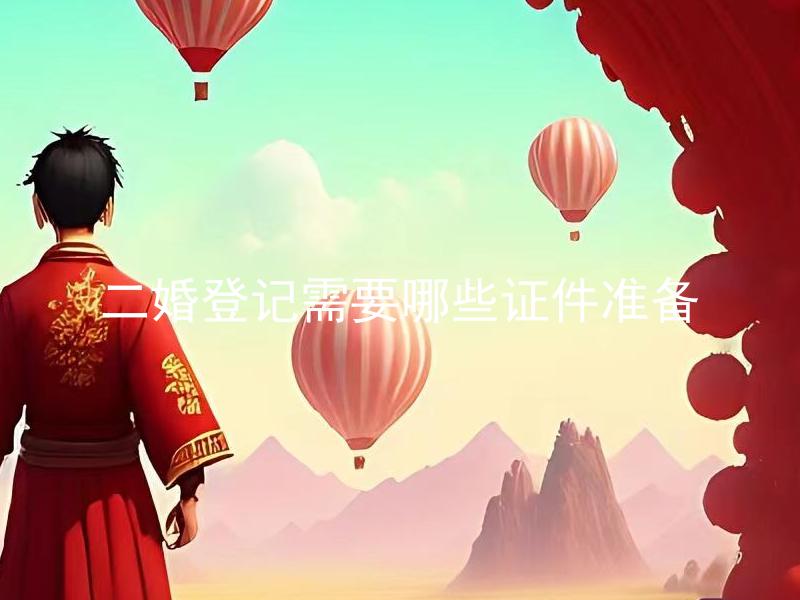 二婚登记需要哪些证件准备 二婚登记需要准备哪些证件，与首次婚姻有什么不同？
