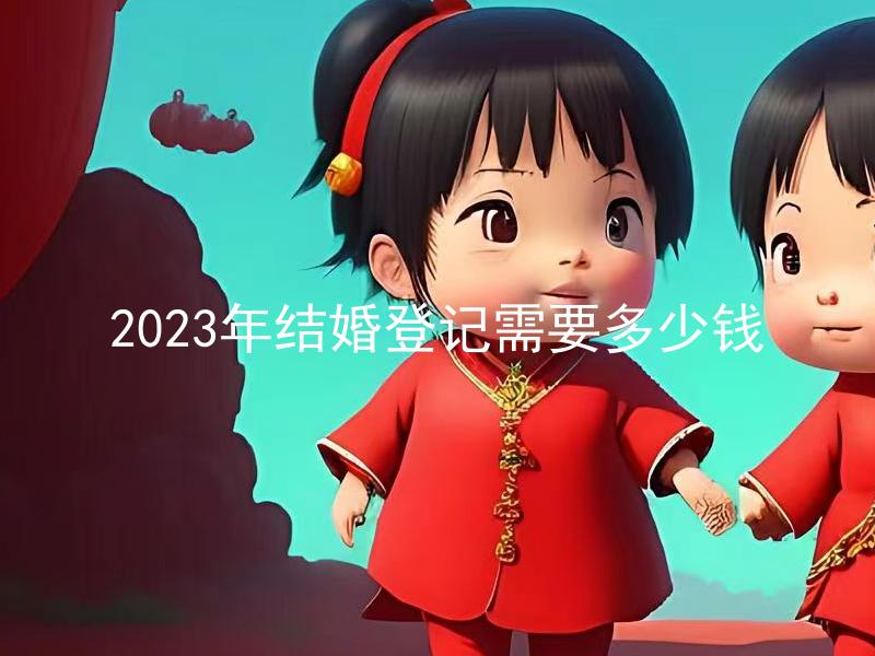 2023年结婚登记需要多少钱 2023年结婚登记需要哪些材料？