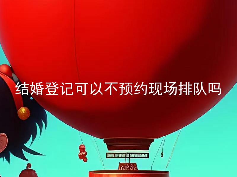 结婚登记可以不预约现场排队吗 结婚登记预约和现场排队哪种方式更优？