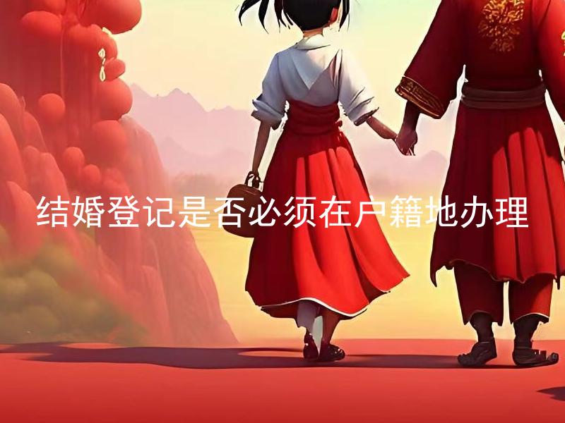 结婚登记是否必须在户籍地办理 在不同地区办理结婚登记有什么区别吗？