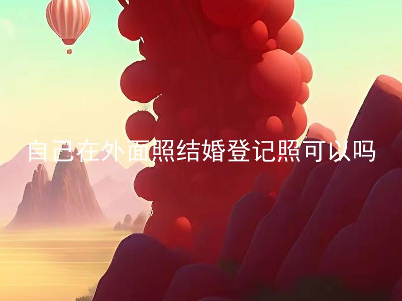 自己在外面照结婚登记照可以吗 外面照结婚登记照需要注意哪些事项？