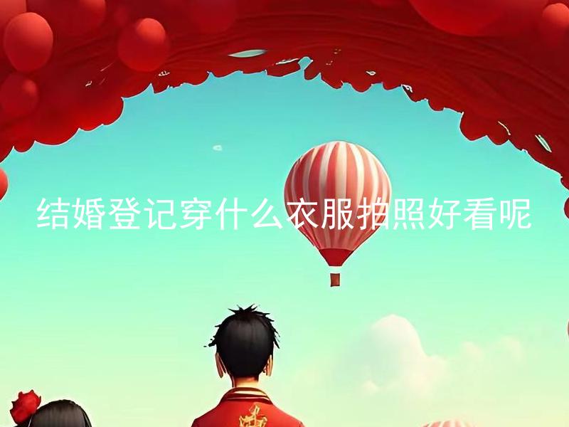 结婚登记穿什么衣服拍照好看呢 结婚照穿白色礼服好看吗？