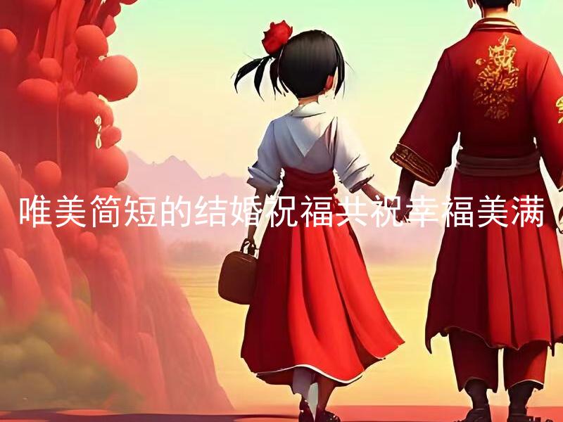 唯美简短的结婚祝福共祝幸福美满 常用的唯美简短的结婚祝福语有哪些呢？