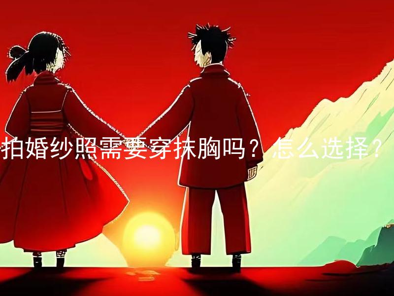 拍婚纱照需要穿抹胸吗？怎么选择？