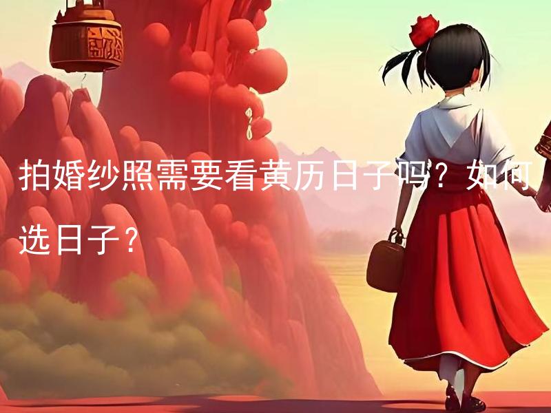 拍婚纱照需要看黄历日子吗？如何选日子？ 如何用黄历选一个好日子拍婚纱照？