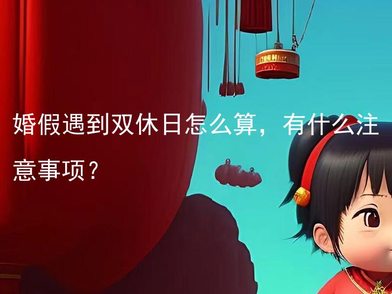 婚假遇到双休日怎么算，有什么注意事项？ 婚假遇到双休日怎么算，有什么注意事项？